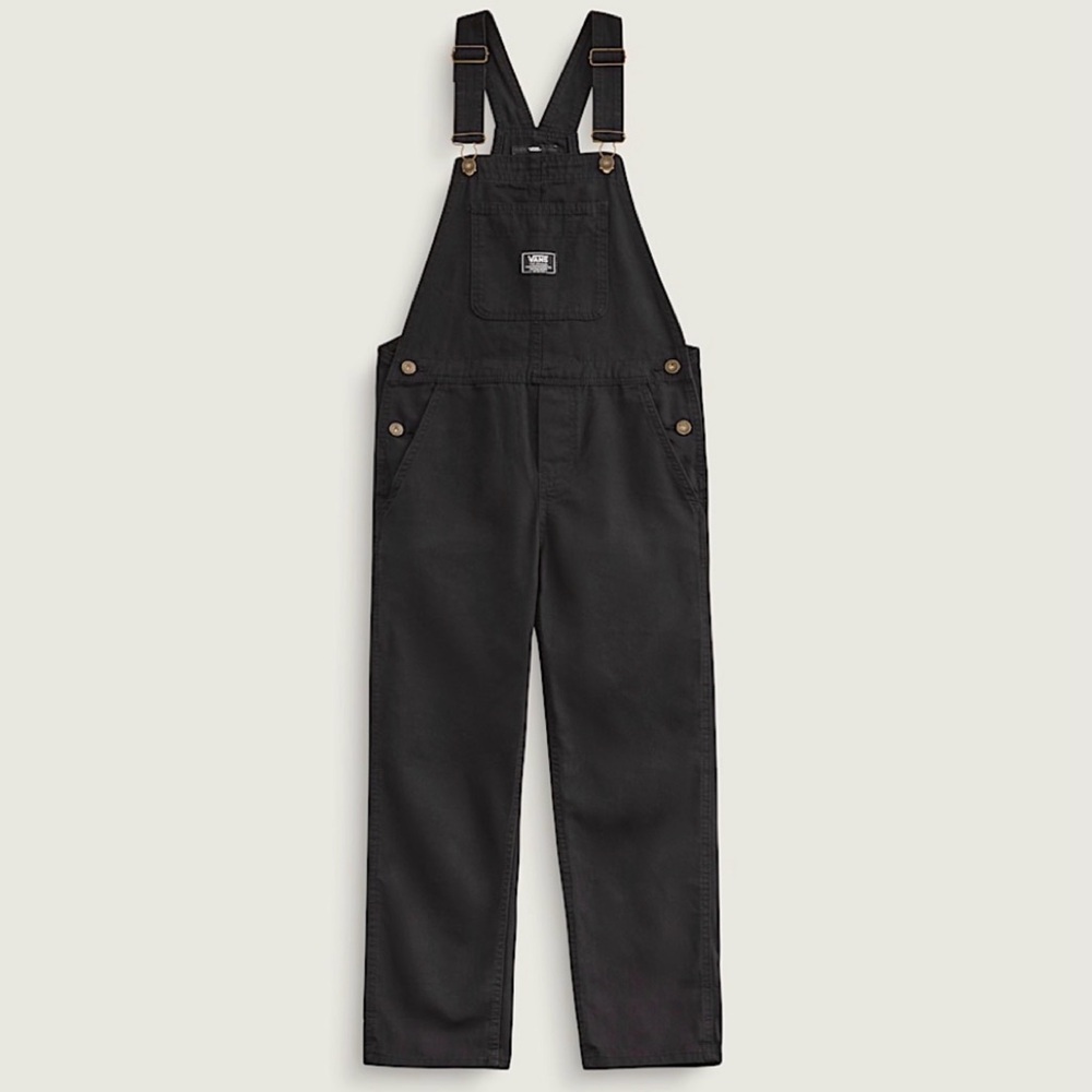 Kids vans black Denim Overalls